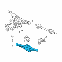 OEM Dodge Viper Cover-Differential Diagram - 68294747AA