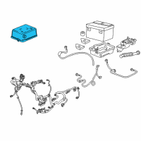 OEM Chevrolet Upper Cover Diagram - 22761935