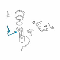 OEM 2017 Ford F-250 Super Duty Fuel Gauge Sending Unit Diagram - HC3Z-9A299-P