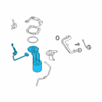 OEM 2019 Ford F-350 Super Duty Fuel Pump Diagram - HC3Z-9H307-U