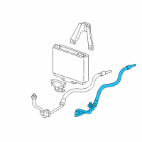 OEM 1995 Chevrolet C3500 Outlet Hose Diagram - 12472282