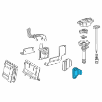 OEM 1997 Chevrolet Camaro Coil Module Diagram - 10482803