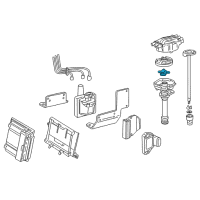 OEM 1996 GMC Savana 1500 Position Sensor Diagram - 19417445