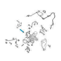 OEM 2019 Ford Transit Connect Turbocharger Stud Diagram - -W704474-S437