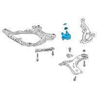 OEM Toyota RAV4 Prime Lower Ball Joint Diagram - 43330-09A80