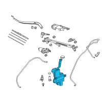 OEM Acura MDX Tank Complete (3.8L) Diagram - 76841-TZ5-A13