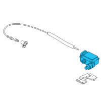 OEM 2004 Lincoln Town Car Cruise Servo Diagram - 4W1Z-9C735-AA