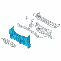 OEM 2019 Kia Forte Panel Complete-Dash Diagram - 64300M7000