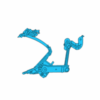 OEM Lexus RX450hL Sensor Sub-Assembly, Height Control Diagram - 89407-48061