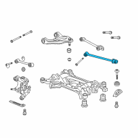 OEM Honda Accord Arm Complete, Lower-A Rear Diagram - 52370-T2A-A00