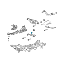 OEM 2008 Ford Fusion Lower Mount Nut Diagram - -W520515-S441