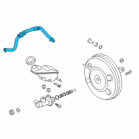 OEM 2015 Hyundai Santa Fe Sport Hose Assembly-Intensifier Diagram - 59120-2W240