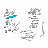 OEM 1997 Ford F-150 Gasket Diagram - F6AZ-6584-AA