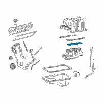 OEM 2005 Mercury Mountaineer Gasket Diagram - F65Z-9E936-BA