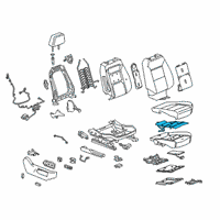 OEM GMC Sierra 3500 HD Element Diagram - 84650463