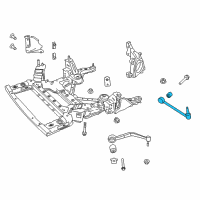 OEM 2014 Chevrolet SS Rear Lower Control Arm Diagram - 92262619