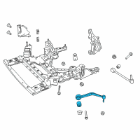 OEM 2016 Chevrolet Caprice Front Lower Control Arm Diagram - 92253877