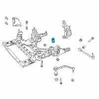 OEM 2016 Chevrolet SS Front Lower Control Arm Washer Diagram - 92199655