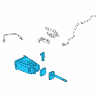 OEM 2004 Saturn Vue Vapor Canister Diagram - 19330402