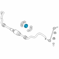 OEM BMW 535i Stabilizer Rubber Mounting Diagram - 37-11-6-771-932