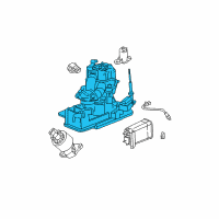 OEM 2002 Cadillac Escalade EXT Pump Asm-Secondary Air Injection Diagram - 15022543