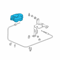 OEM Actuator Diagram - 36520-PVF-A01