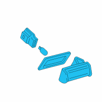 OEM 2007 Toyota Camry License Lamp Diagram - 81270-AA020