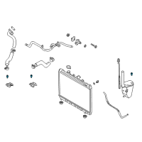 OEM 2007 Kia Spectra5 Bolt Diagram - M997940616B