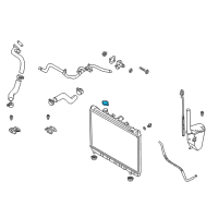 OEM 2001 Kia Rio Cap Assembly-Radiator Diagram - 0K30A15205DS