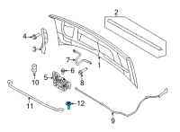OEM Ford Ranger Park Lamp Screw Diagram - -N606677-S439