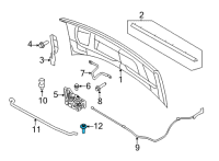 OEM Mercury Park Lamp Screw Diagram - -N606677-S439