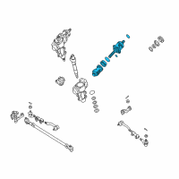 OEM Nissan Frontier Gear Sub ASY Power Steering Diagram - 49210-11G10