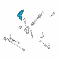 OEM 1998 Nissan Frontier Gear Assy-Power Steering Diagram - 49200-11G10