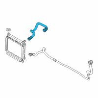 OEM 2018 BMW X3 Hose, External Radiator Diagram - 17-12-7-535-549