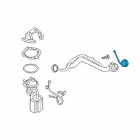 OEM 2017 Ford F-250 Super Duty Fuel Cap Diagram - HC3Z-9030-D