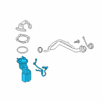 OEM 2021 Ford F-250 Super Duty Fuel Pump Diagram - HC3Z-9H307-AP