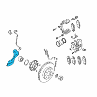 OEM Pontiac G3 Splash Shield Diagram - 94565915