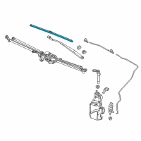 OEM 2016 Buick Cascada Front Blade Diagram - 13348836