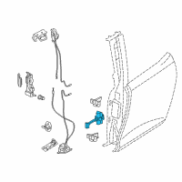 OEM 2021 BMW i3 Door Brake, Rear Left Diagram - 51-21-7-400-139