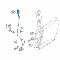 OEM 2019 BMW i3s System Lock, Top Left Diagram - 51-22-7-291-033