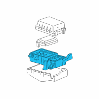 Genuine Toyota Fuse & Relay Box diagram