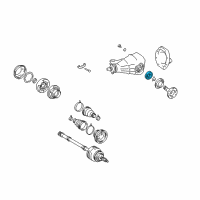 OEM 1998 Lexus SC300 Seal, Type T Oil Diagram - 90311-47008
