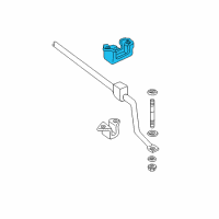 OEM 1998 Chrysler Cirrus Bracket-STABILIZER Bar Diagram - 4695076AB