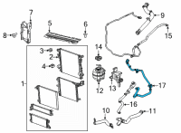 OEM 2022 Jeep Wrangler Tube-Water Outlet Diagram - 68490192AA