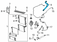 OEM 2020 Jeep Wrangler Hose-Radiator Outlet Diagram - 68283409AD