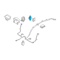 OEM 2006 Hyundai Accent Sensor Assembly-Front Impact Diagram - 95920-3K100