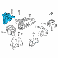 OEM 2013 Dodge Dart Insulator Diagram - 68081486AH