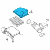 OEM Toyota Tundra Upper Cover Diagram - 17705-0S010