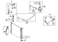 OEM 2022 Kia K5 Cap-Radiator RESERVO Diagram - 25330L1000