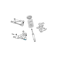 OEM 1987 Dodge Dakota BUSHING-Lower Control Arm Diagram - 4322359